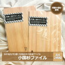 【ふるさと納税】阿蘇小国杉 小国杉 天然木 SDGs 国産材 阿蘇 熊本 小国 木製 文具 ステーショナリー 木目 ファイル A4サイズ 2枚組 贈り物 ギフト プレゼント ノベルティにおすすめ 阿蘇小国杉のくらし 送料無料