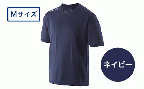 I4-04JA【カラー：ネイビー サイズ：M】リカバリーウェア A.A.TH/ ハーフTシャツ（品番：AAJ99301）
