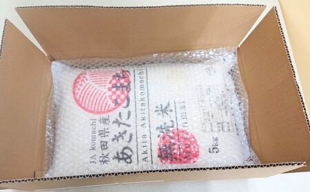 定期便 全3回 [毎月お届け] 無洗米 秋田県産 あきたこまち 10kg (5kg×2袋)×3回 [令和7年産] 計30kg JAこまち【 定期便 米 お米 白米 ご飯 お弁当 あま味 モチモチ 美味
