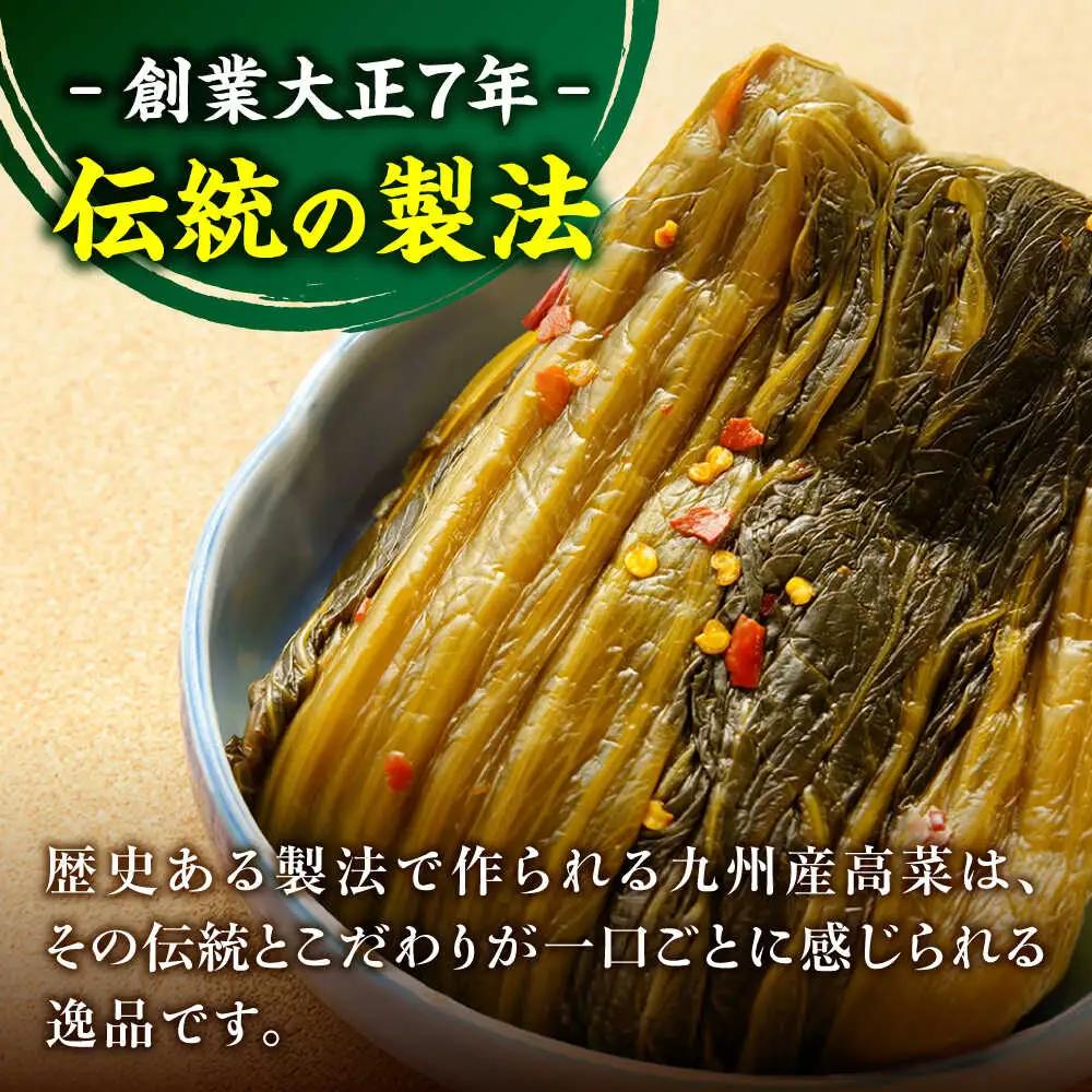 秘伝の味 九州産高菜漬5種 詰め合わせセット[BGAX001] お漬物 高菜