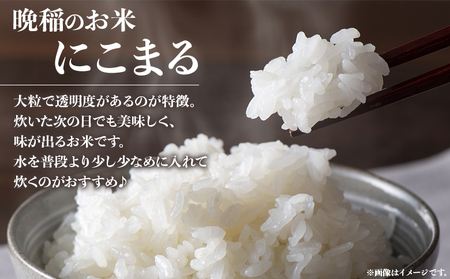 令和５年産　西予市宇和町産　にこまる10kg（5kg×2袋）