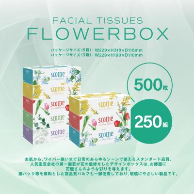 ふるさと納税 八代市 ティッシュ 15箱 スコッティ フラワーボックス_186-6425 |  | 01