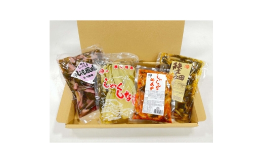 ＜石川漬物＞味くらべ　◆しゃくしな漬けなど、計4種をお楽しみいただけます【1759496】