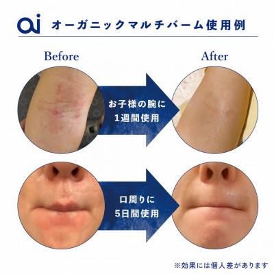 ふるさと納税 美馬市 aiオーガニックマルチバーム(無香料)30g　4個 |  | 03