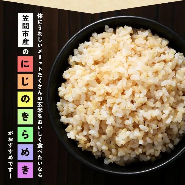 玄米 米 20kg にじのきらめき FH-026