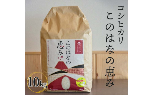 
ごてんばこしひかり「このはなの恵み」10kg【お米　コシヒカリ】
