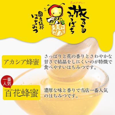ふるさと納税 曽於市 今年のイチオシはちみつ2本セット(アカシア・百花) |  | 03