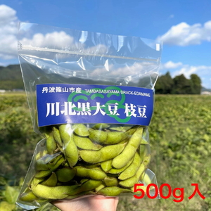 川北黒大豆枝豆・丹波黒煮豆・黒豆きなこのセット（枝豆1袋・煮豆1袋・きな粉1袋） [BT37]