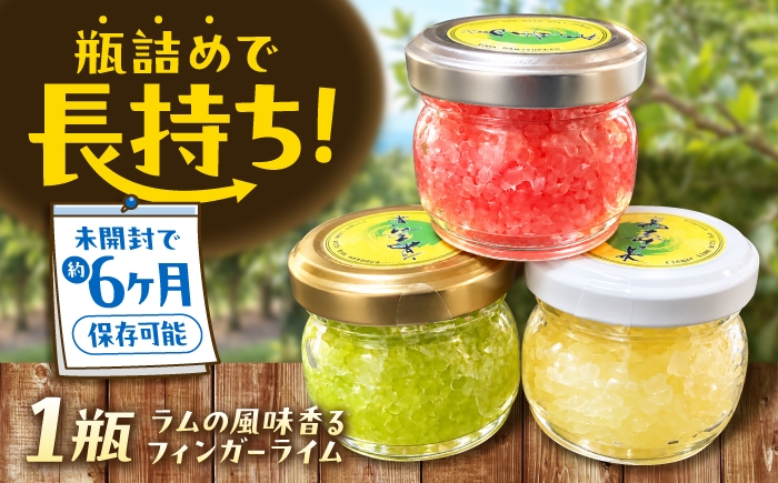 
                  ラムの風味香るフィンガーライム 広川町 / 古賀萬壽果園 [AFBK003]
                