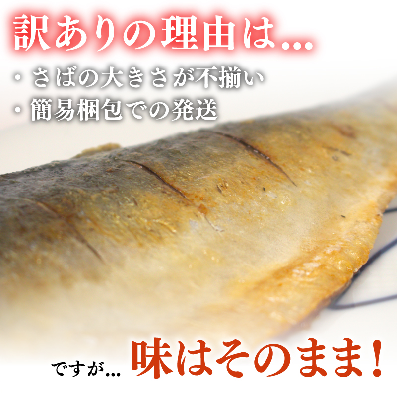 【7営業日以内発送】 訳あり さばフィーレ 2kg 無塩 骨取り 冷凍