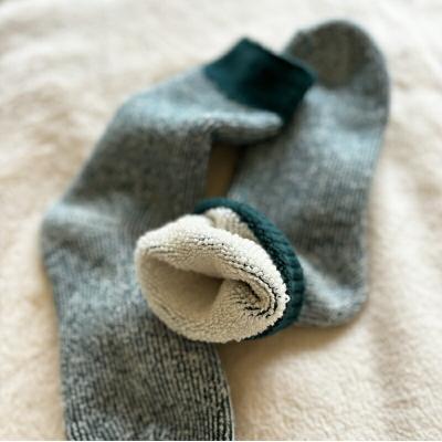 ふるさと納税 三宅町 温フィーユ 靴下 レディース メンズ 暖かい 厚手 ルームソックス 日本製:23~25cm グレー |  | 02