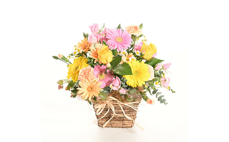 生花 バラ ガーベラ フラワーアレンジメント 生花