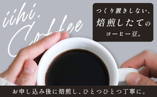 【ふるさとロースターが焙煎したてをお届け！】iihiコーヒー コーヒー豆 100g×10P セット 常温｜コーヒー 珈琲 コーヒー豆 ブレンドコーヒー 自家焙煎 詰め合わせ 飲み比べ 中深煎り 焙煎 
