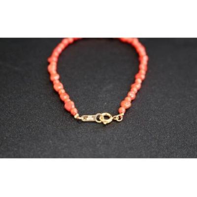 ふるさと納税 室戸市 赤サンゴ 変わった形のブレスレット |  | 01