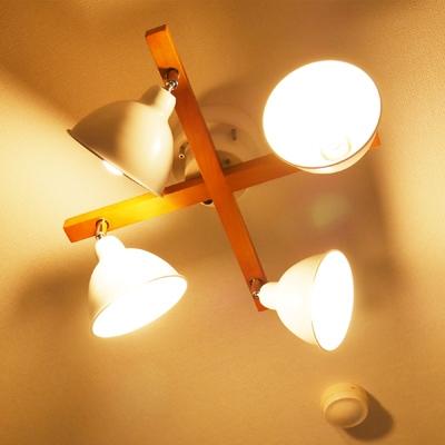ふるさと納税 多可町 ウッドバーシーリングライト リモコン 天井照明 LED昼白色付属 照明器具 北欧 電球付き |  | 02