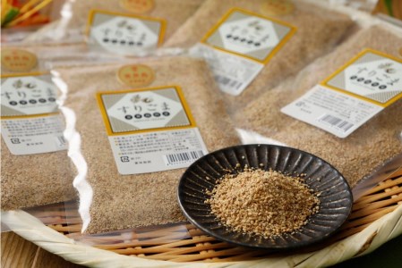 国産100％すりごま　40g×５袋【ポスト投函／日付指定不可】