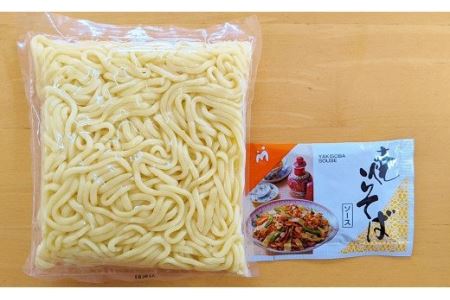福岡県産ラー麦使用　ソース焼きそば（190ｇ×16食入）　CA0201