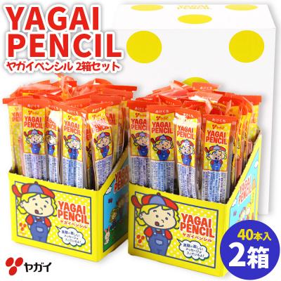 ふるさと納税 山形市 ヤガイペンシル 2箱セット(40本入×2箱) FY25-217