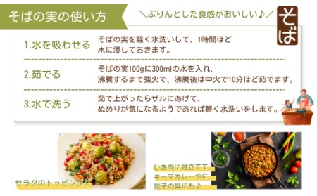 蕎麦 そば粉そばの実セット 各500g×1袋 国産 FGAP 福島県 田村市