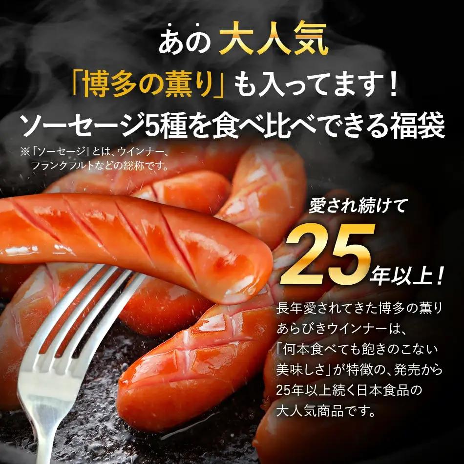 訳あり ソーセージ福袋 ウインナー 5種セット 合計4.5kg ソーセージ