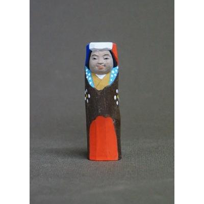 ふるさと納税 宇治市 宇治茶の木こけし人形(上)5