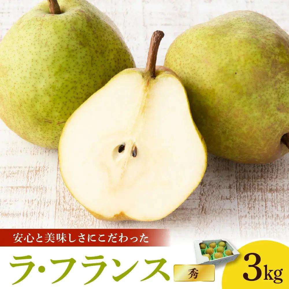 ラ・フランス 3kg フルーツ 果物 山形 ラフランス