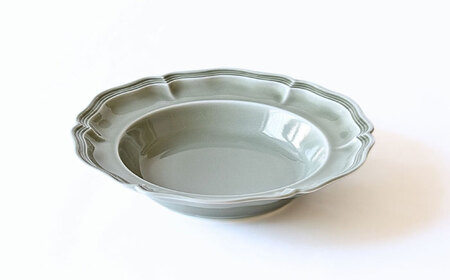 【波佐見焼】ombre de fleur ボウルL ロイヤルグレー 5枚セット 食器 皿【翔芳窯】[FE397]