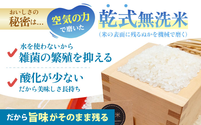 無洗米・もち麦セット（ さがびより3kg ・ キラリモチ 300g×2袋 ）【大塚米穀店】 麦 もち麦 米 精米 [HBL092]