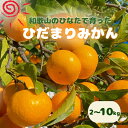 【ふるさと納税】【先行予約】日向屋 ひだまりみかん 【容量選べる】 2～10kg ※2024年12月頃に順次発送予定【期間限定・先行予約・2024/11/30まで】 / 和歌山 田辺市 みかん 期間限定 先行予約 ミカン 紀州