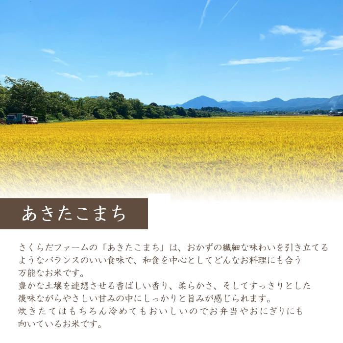 ＜令和６年産＞雫石町産「あきたこまち」精米10kg【さくらだファーム】 / 米 白米 10キロ 特A