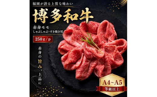
                  【A4～A5】博多和牛赤身モモしゃぶしゃぶすき焼き用 250g～1kg | 牛肉 ブランド牛 国産 和牛 福岡 博多 すき焼き しゃぶしゃぶ CP057
                