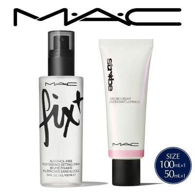 ふるさと納税 茨城県 M・A・C フィックス+オリジナル 100mL &amp; ストロボクリーム ピンクライト 50mL セット