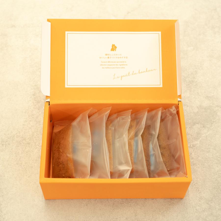 ＜レストランヒロミチ＞焦がしバターたっぷりの来迎寺在来種そば粉＆韃靼そばのフィナンシェ6個入り