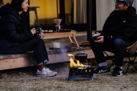 【Hot Camp】 Fire Base 焚き火台 Lサイズ