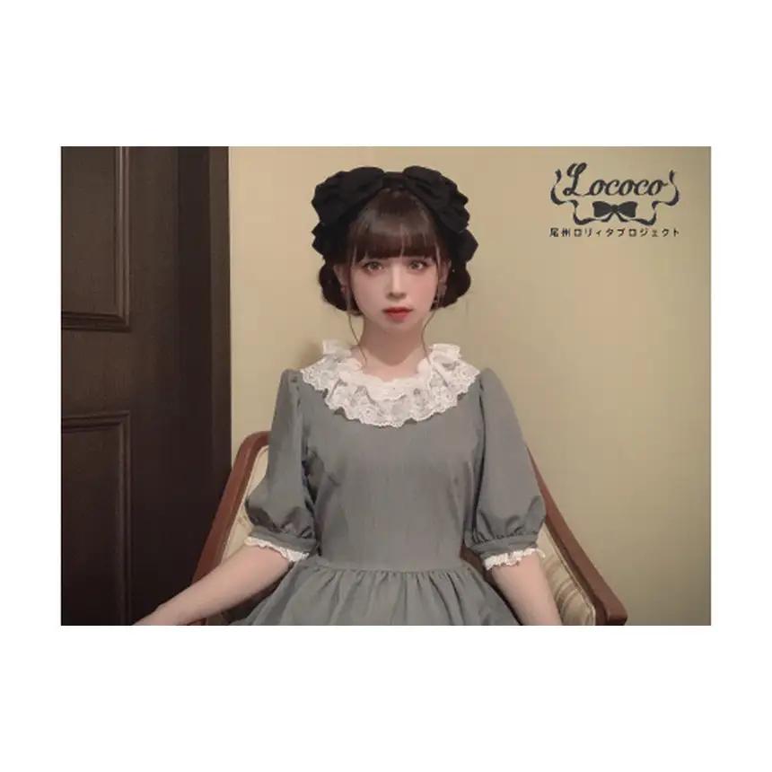 [25-25] 尾州ロリィタ ヘッドドレス リボンタイプ ｜ヘッドアクセサリー ロリータ ロリィタ 女性 レディース 女の子 かわいい 尾州