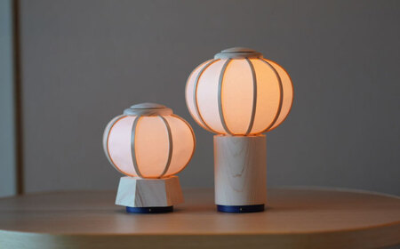 ゆらぎライト あられ ARARE 和紙 インテリア 間接照明 岐阜市/安藤商店[ANFJ002]