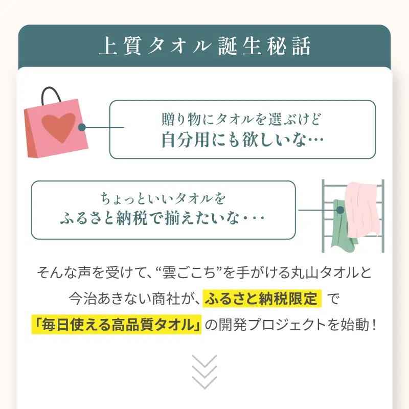 【ふるなびWEEK対象】 ふるさと納税限定 今治産 上質フェイスタオル 5枚セット（グレー）