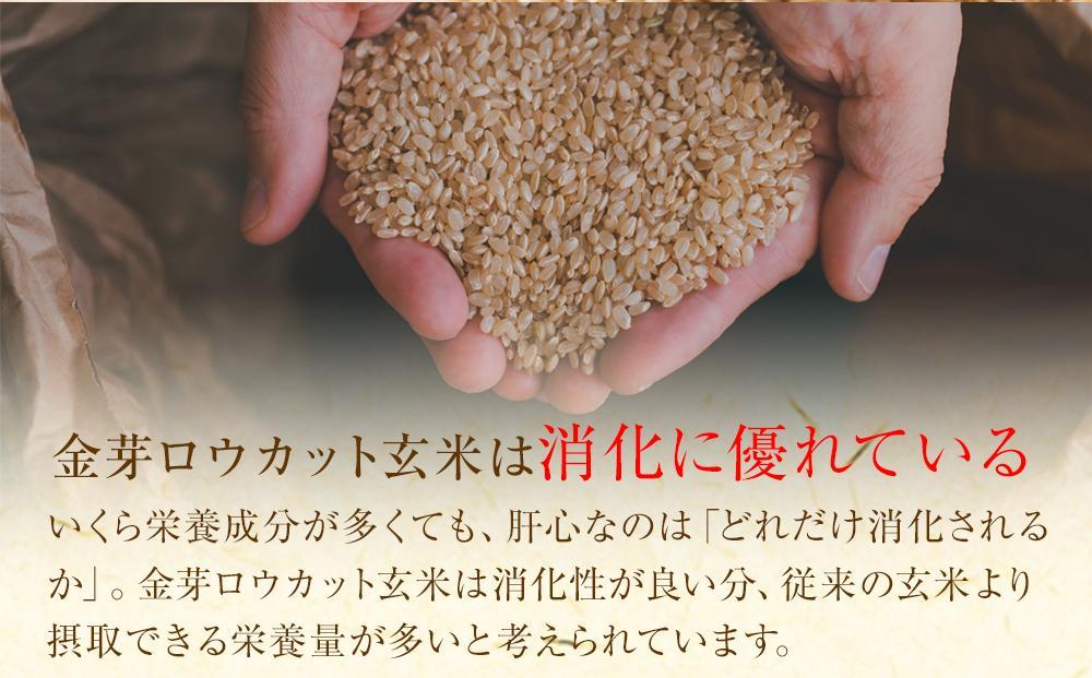 金芽ロウカット玄米 12kg（2kg×6）