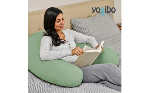 ヨギボー サポート ピスタチオ Yogibo Support 授乳クッション 背もたれ 肘置き U字型 ビーズクッション 妊婦 マタニティ 読書 洗えるカバー インテリア 大阪府 岸和田市 [№5385-1533]