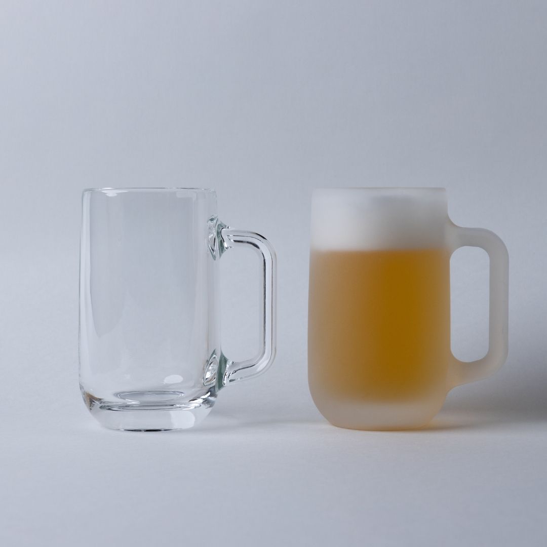 【ふるさと納税】めおと ジョッキ ギフトセット ペア ビールジョッキ グラス おしゃれ プレゼント 食洗機対応 [株式会社プラスワイズ] 【030S095】