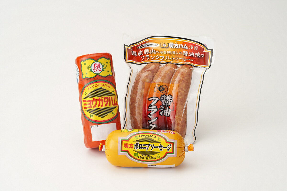 【ふるさと納税】明方ハムセットA