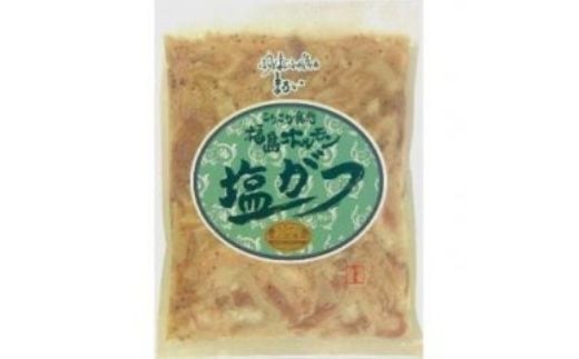 No.1247福島ホルモン　塩がつ　麓山高原豚使用　【3パック入】