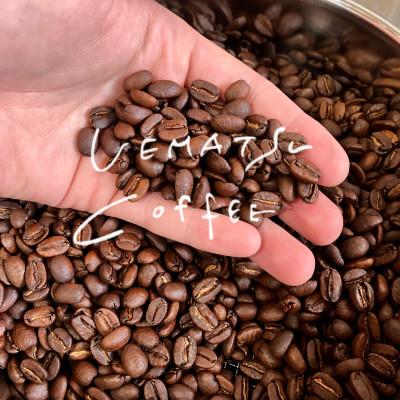 ふるさと納税 岡山市 ジューシーなテイスト　ぬくもりのある味　コーヒー豆2種類　100g×2 | 
