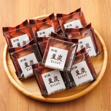 お菓子詰め合わせ セット(人気 豆炭まんじゅう 9コ)＜北海道のおすすめスイーツセット＞_詰め合わせ セット 人気 北海道 クランツ国誉店 スイーツ スィーツ 焼菓子 個包装 小分け お土産 お持たせ