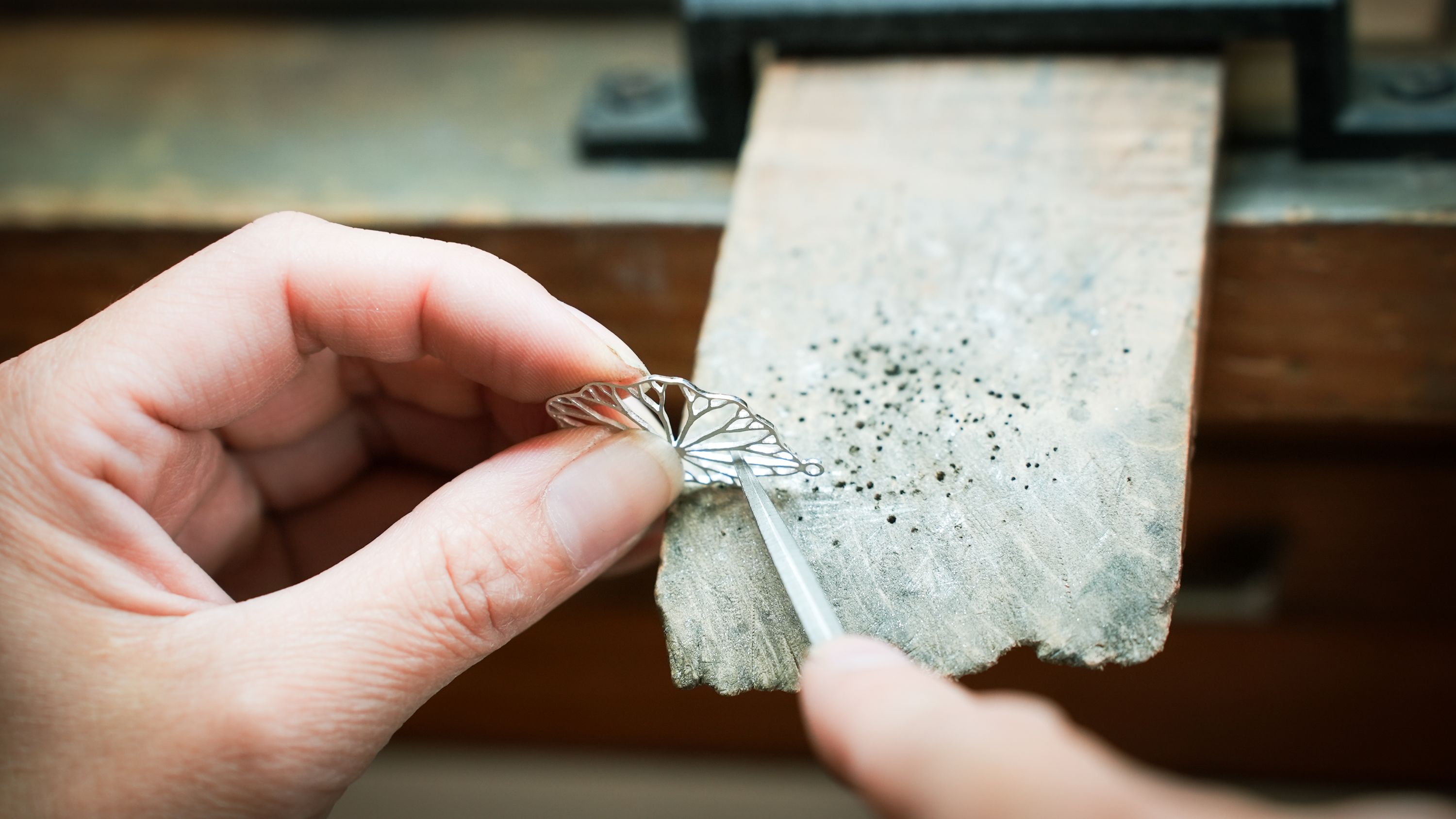 シルバーピアス　蓮のつぼみ大　ヨイアサー屋　[5839-2242]