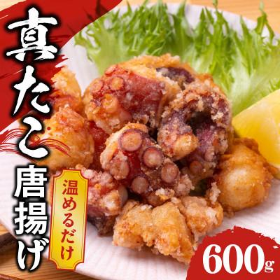 ふるさと納税 泉佐野市 【簡単調理】ぶつ切り 真たこ 唐揚げ 600g バラ凍結 G1824