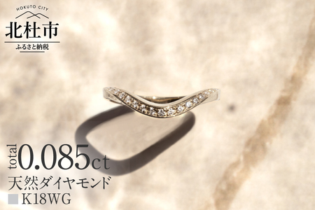 K18 DRIP ダイヤモンド リング【K18WG】 リング 指輪 ダイヤ アクセサリー ジュエリー レディース ホワイトゴールド WG K18 天然ダイヤモンド 鑑別書付 保証書付 ジュエリーケース付 ギフト プレゼント 贈り物