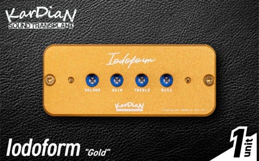 Iodoform Gold   ヨードホルム キャラクターモジュール エフェクティブ ブルース ジャズマン ハードロック 2EQ イコライジング ノイズレス サウンド エフェクター エレキ ギター ベース 楽器 アクセサリ 音響機材 滋賀県 守山市
