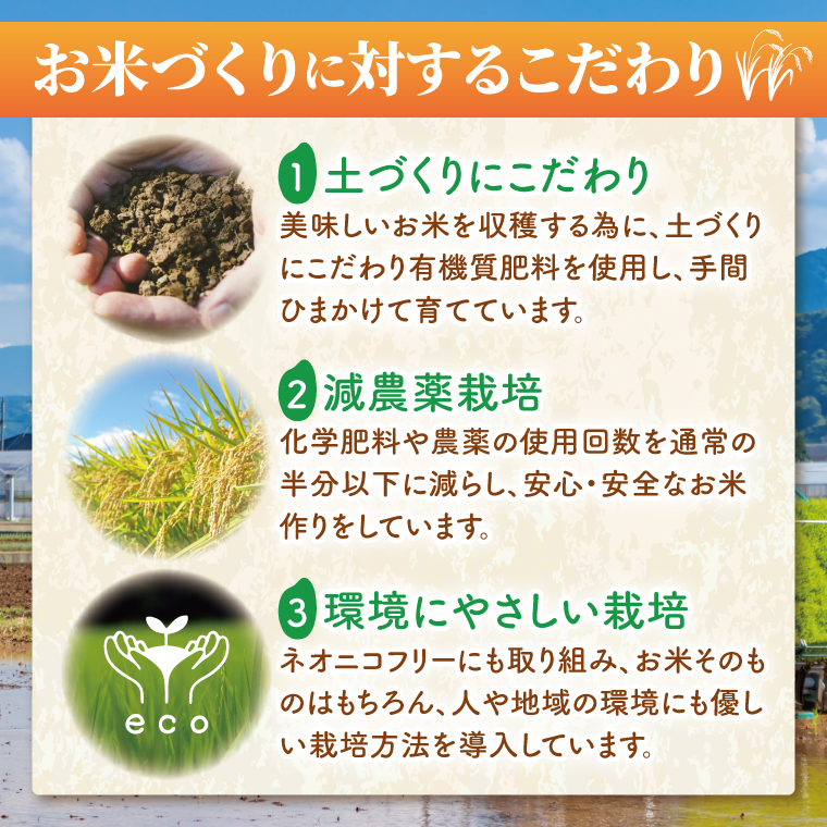 令和7年産 特別栽培農産物認証 コシヒカリ 精米 ５kg 特栽米 ネオニコフリー 減農薬 減化学肥料 安心 安全 こしひかり 白米 弁当 おにぎり オニギリ 有機肥料 特別栽培米 エコ農産物 茨城県産