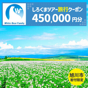 【旭川市】しろくまツアーで利用可能なWEB旅行クーポン (450,000円分) ※メール発行 | 旅行クーポン_05436